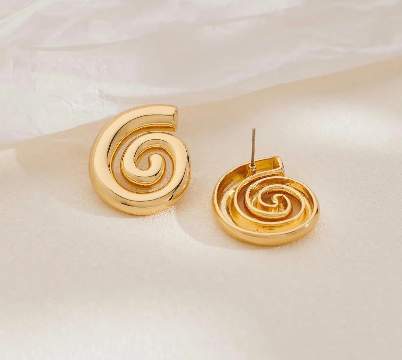 Greek Spiral Earrings